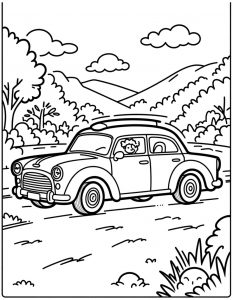 Auto bojanka za stampanje