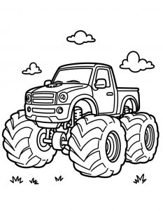 Monster truk sa ogromnim točkovima