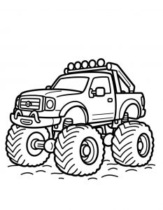 Monster truk u obliku pikapa