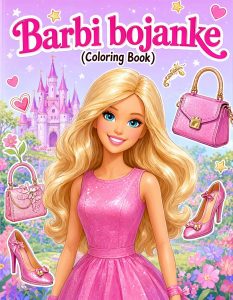 Barbi bojanka PDF