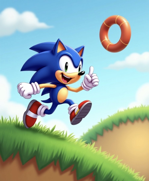 Sonic bojanka za štampanje