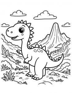 Bebi Dino Vulkan 11