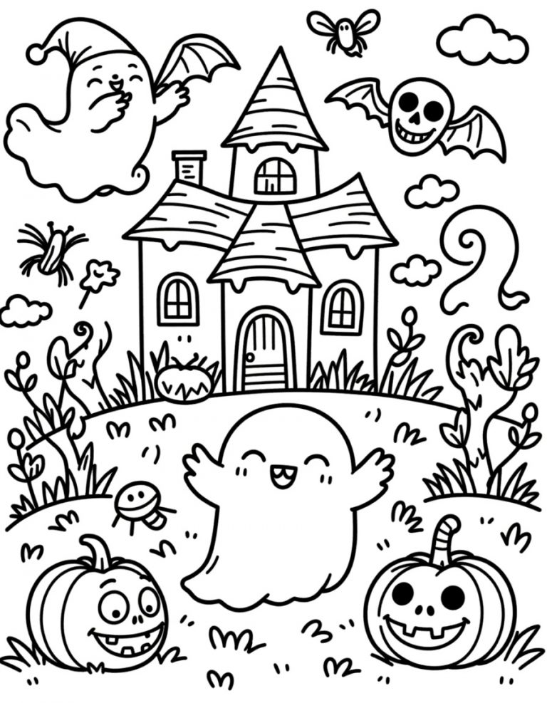 Halloween bojanka ukleta kuca sa duhom