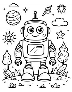 Kutijasti robot sa opružnom antnom