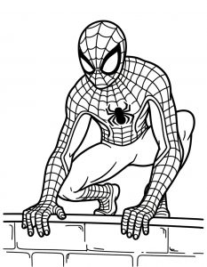 Spajderman bojanka PDF