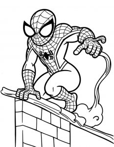 Spajderman bojanka PDF