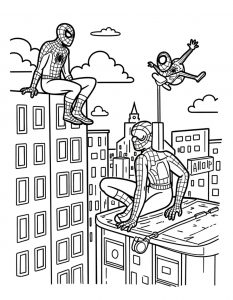 Spajderman bojanka za stampanje