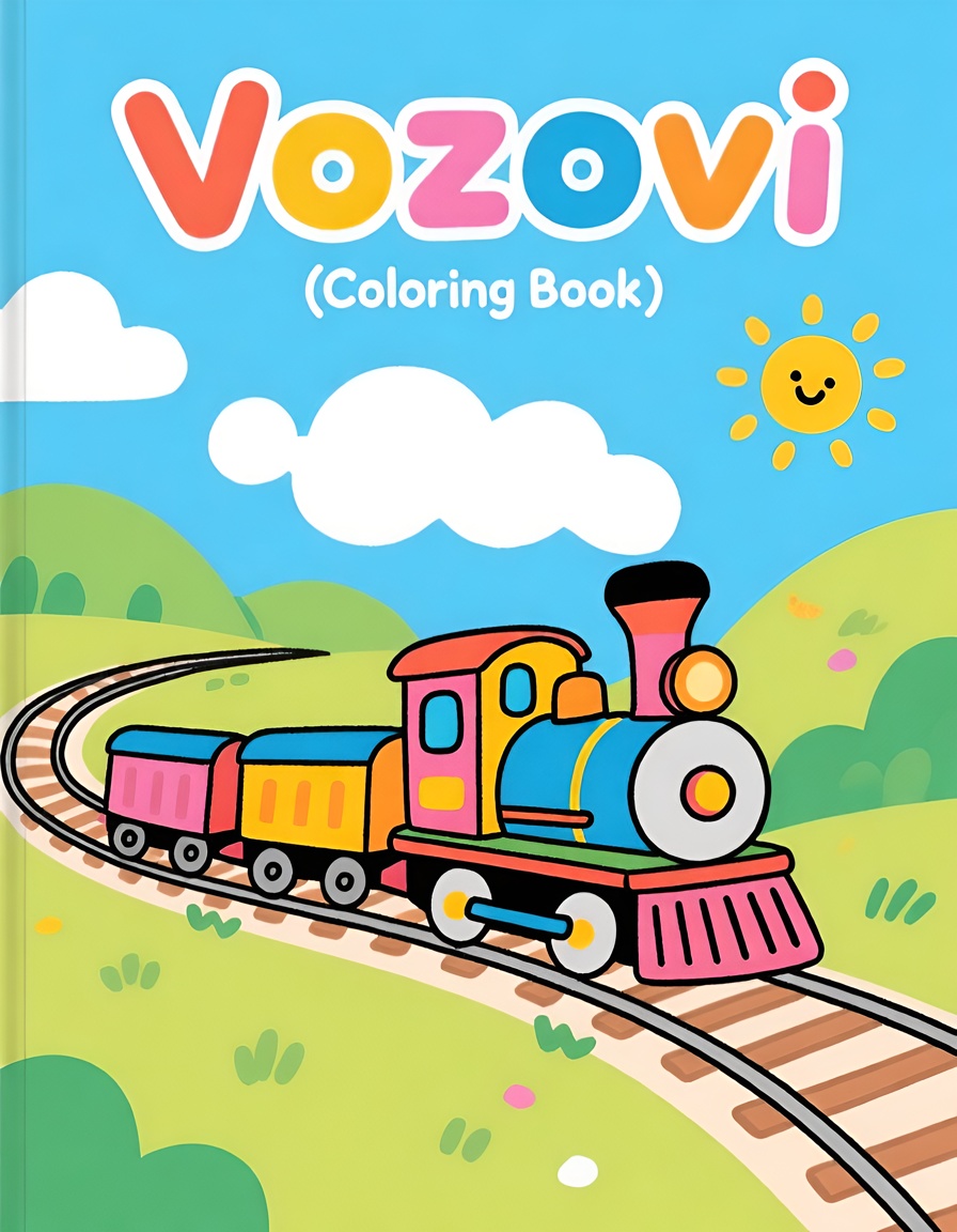 Vozovi – besplatne bojanke za štampanje i PDF
